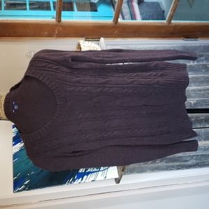 🤎Chocolate brown body con Gap long sleeve sweater Medium gently worn.